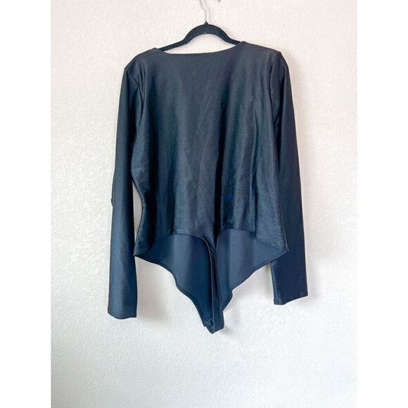 NWT! Good American Black Compression Long Sleeve Bodysuit Size 4XL - Picture 5 of 6
